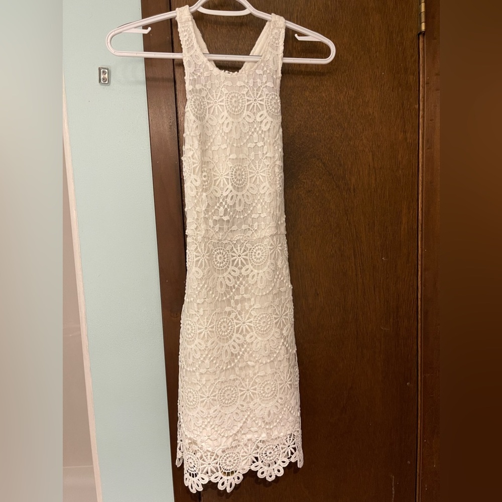 White Lace Dress